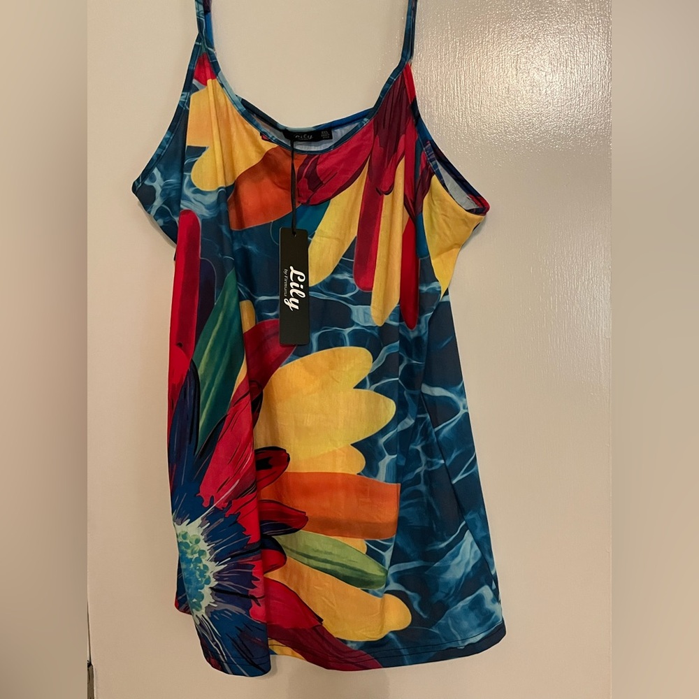 Lily Vibrant Floral Camisole Top